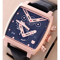 Tag Exquisite Monaco V4 Tourbillon Rose Watch